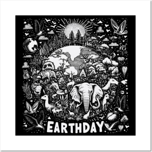 Earth day Posters and Art